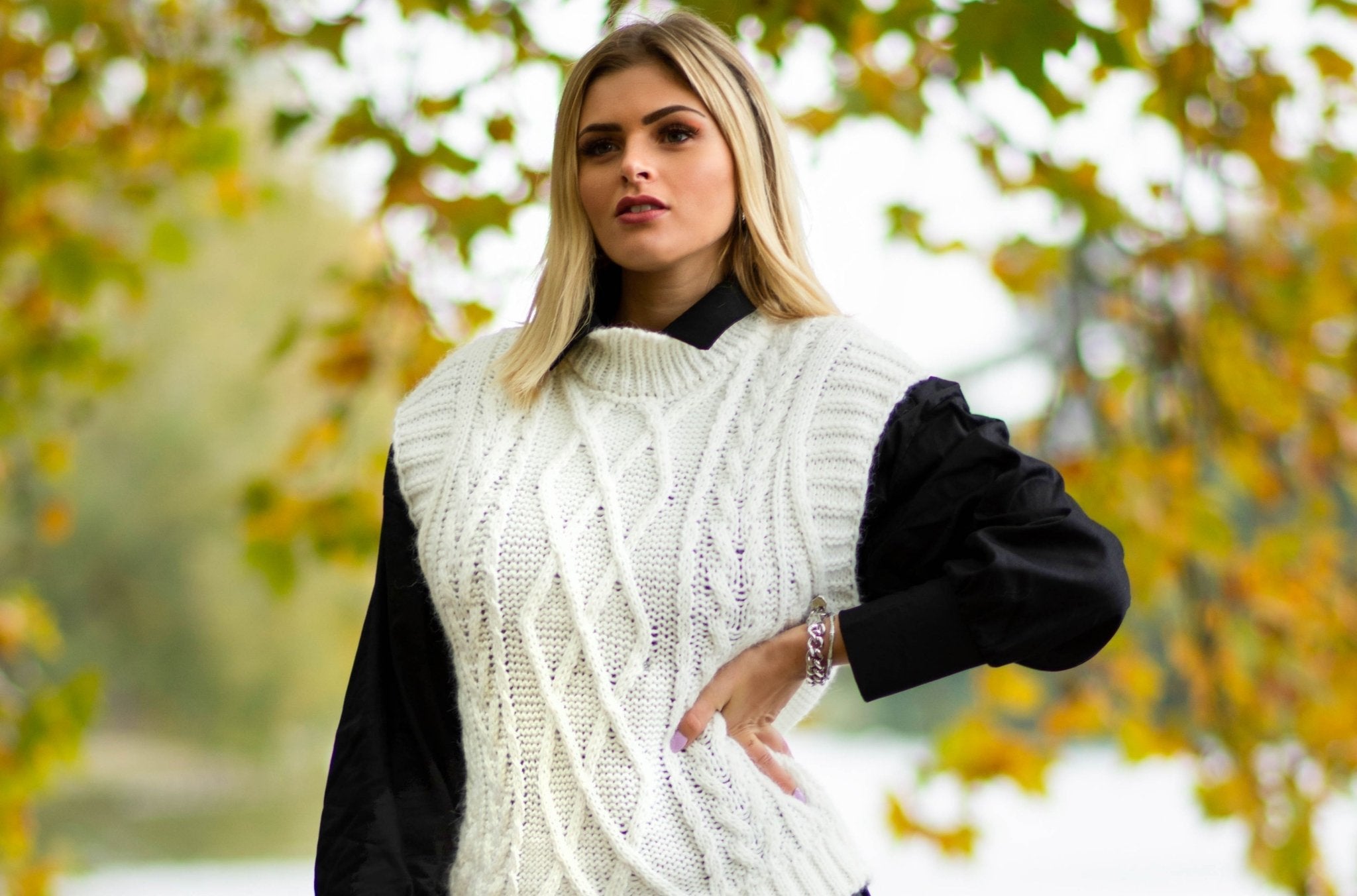 Comment porter la tendance du pull sans manches pour femme ?