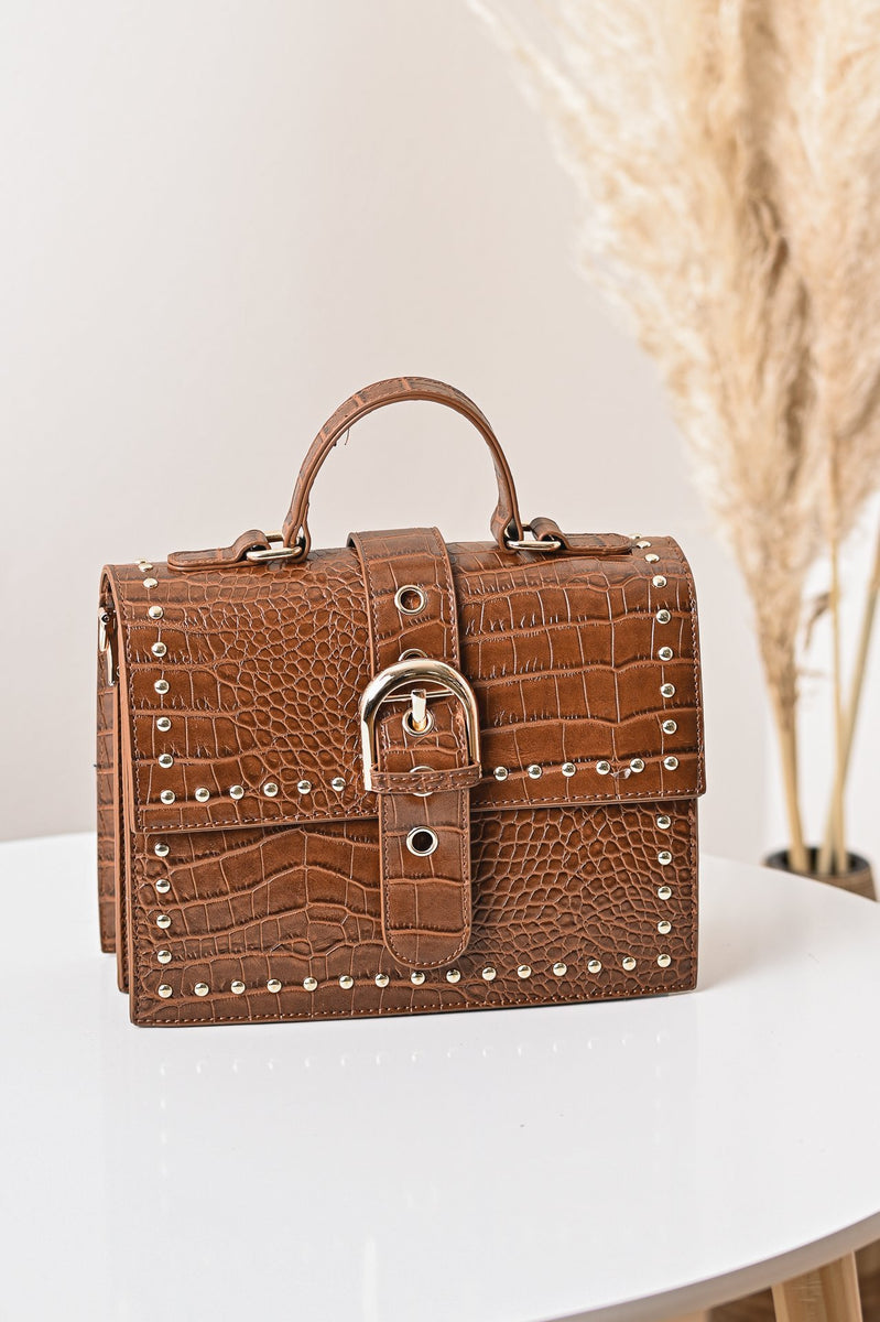 Sac clearance cartable croco