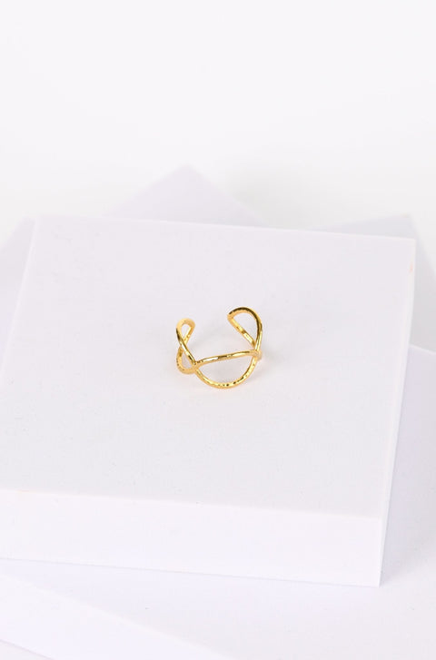 Bague fine dorée - Annaé Paris
